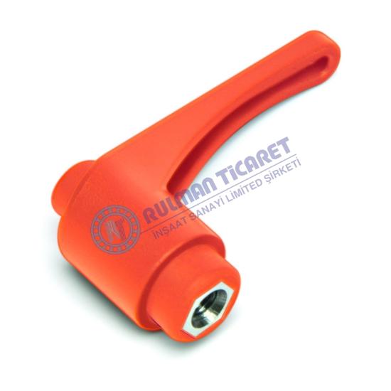 PKBİt 7812 PLASTİK KOL BURÇLU INOX/Turuncu